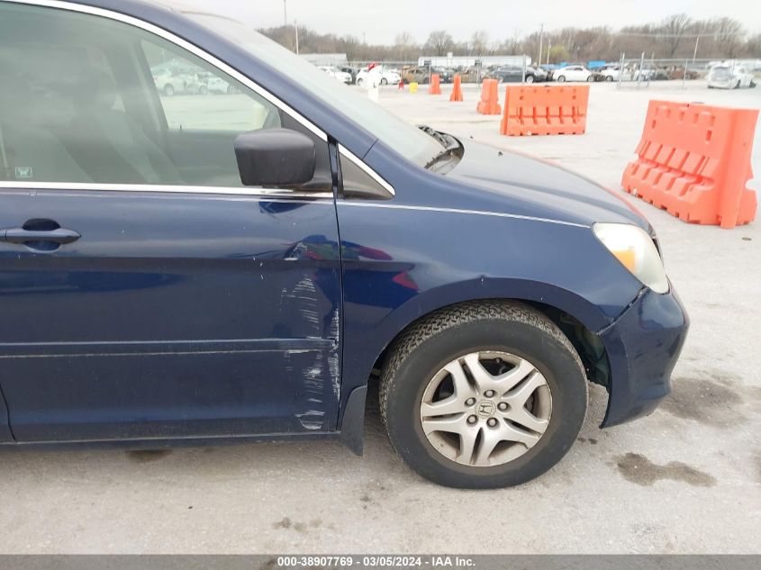 2007 Honda Odyssey Ex VIN: 5FNRL38457B123831 Lot: 38907769