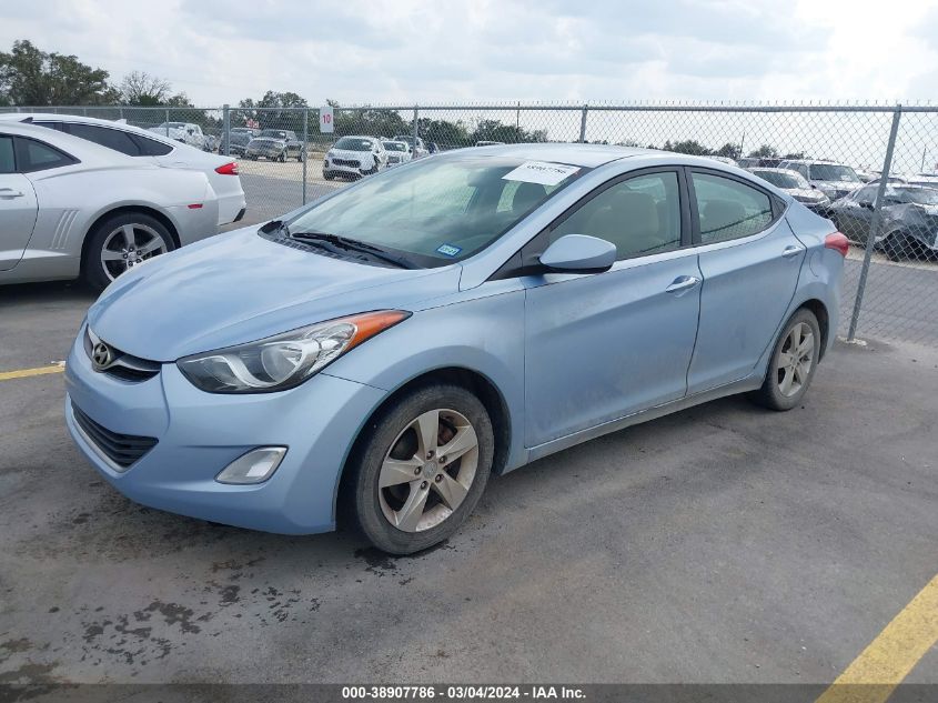 2012 Hyundai Elantra Gls (Ulsan Plant) VIN: KMHDH4AEXCU425245 Lot: 38907786