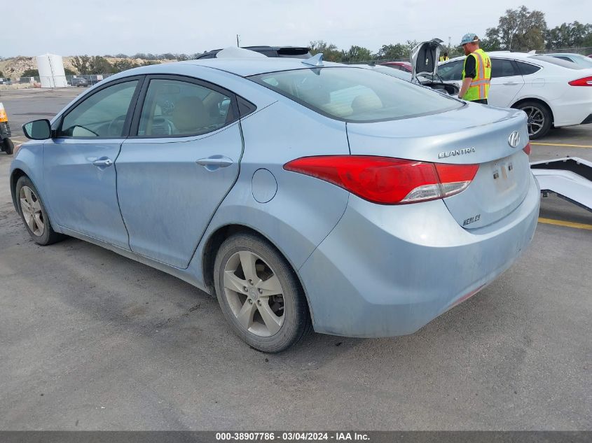 2012 Hyundai Elantra Gls (Ulsan Plant) VIN: KMHDH4AEXCU425245 Lot: 38907786