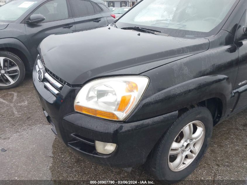 2005 Kia Sportage Ex V6/Lx V6 VIN: KNDJE723857110184 Lot: 38907790