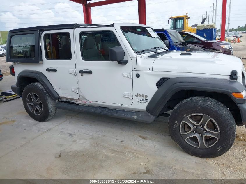 2021 Jeep Wrangler Unlimited Sport S 4X4 VIN: 1C4HJXDN2MW522064 Lot: 38907815