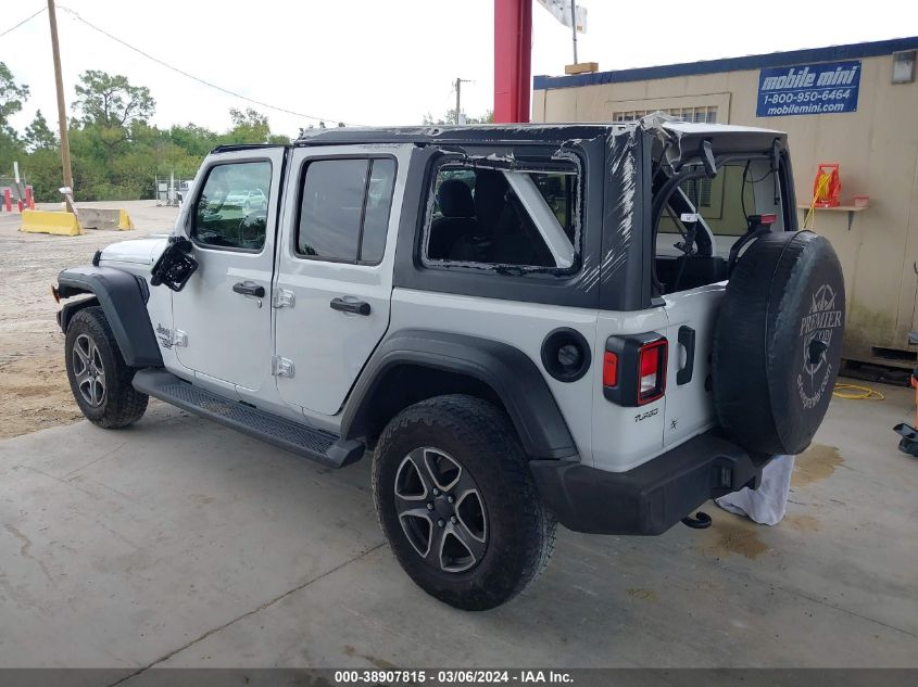 2021 Jeep Wrangler Unlimited Sport S 4X4 VIN: 1C4HJXDN2MW522064 Lot: 38907815