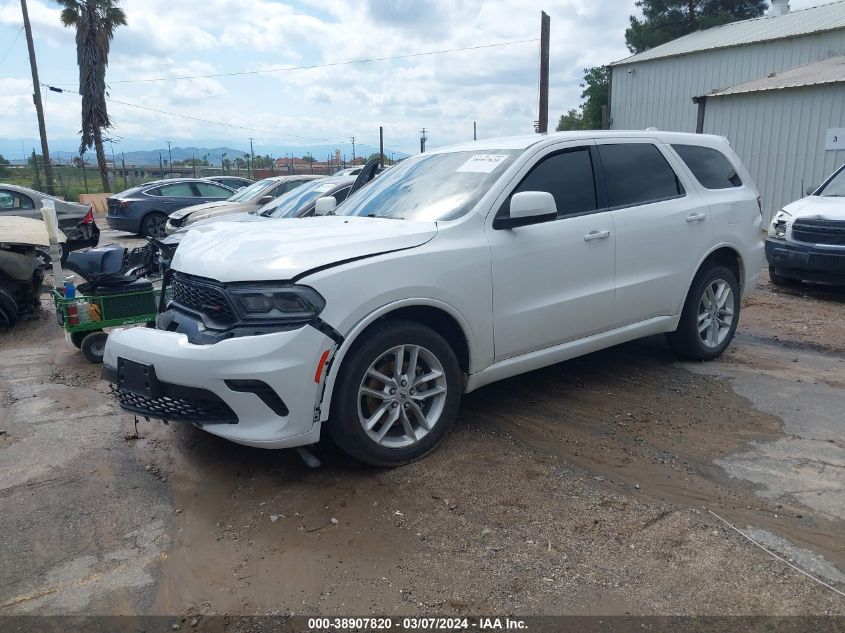 2021 Dodge Durango Gt Awd VIN: 1C4RDJDG6MC545200 Lot: 38907820