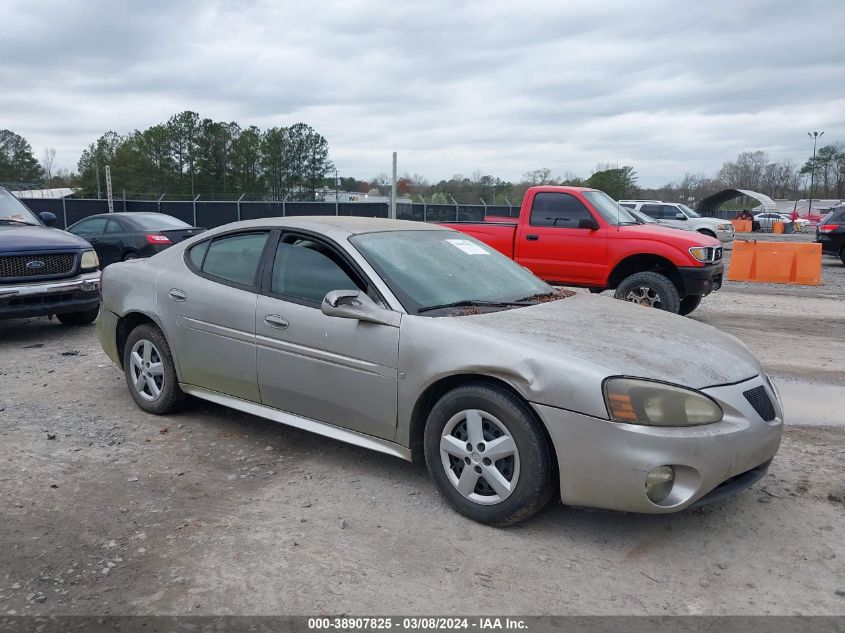2008 Pontiac Grand Prix VIN: 2G2WP552981117187 Lot: 38907825