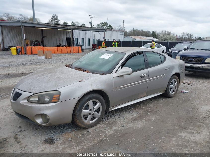 2008 Pontiac Grand Prix VIN: 2G2WP552981117187 Lot: 38907825