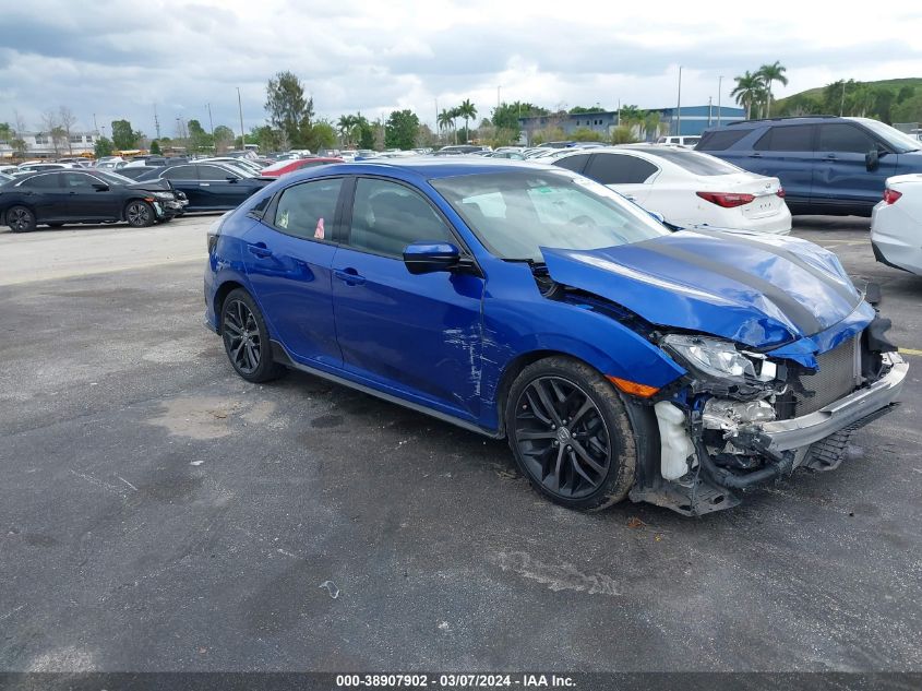 2020 HONDA CIVIC SPORT - SHHFK7H40LU222871