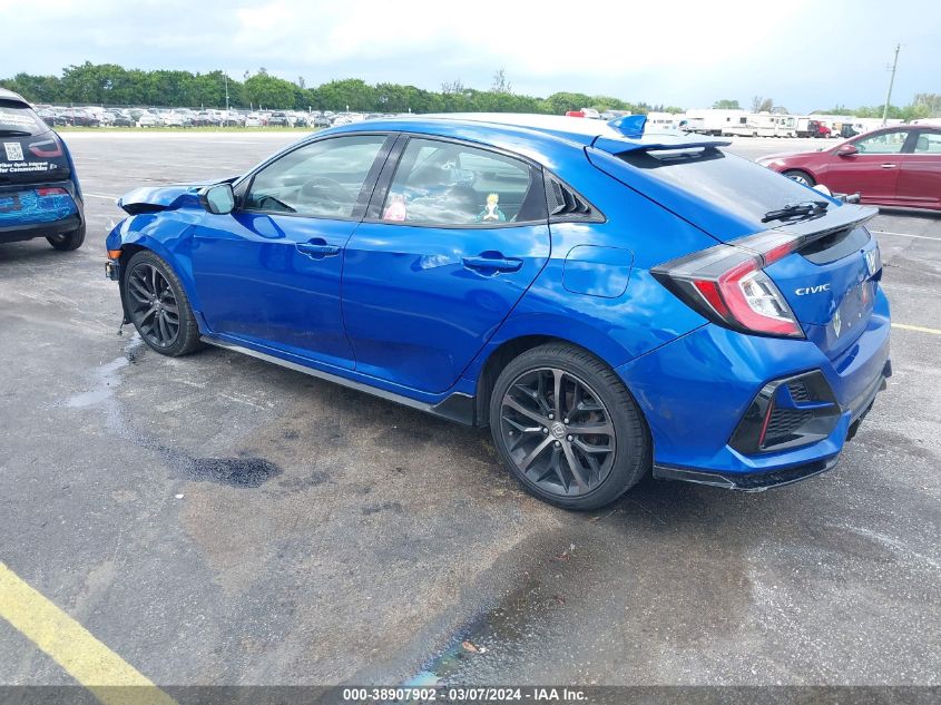 2020 Honda Civic Sport VIN: SHHFK7H40LU222871 Lot: 38907902