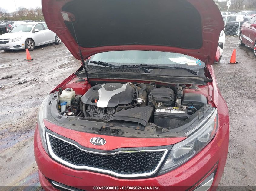 2014 Kia Optima Sx Turbo VIN: 5XXGR4A65EG336831 Lot: 38908016