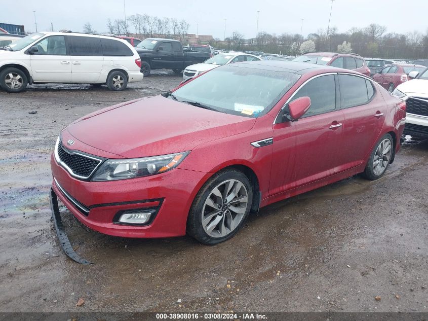 2014 Kia Optima Sx Turbo VIN: 5XXGR4A65EG336831 Lot: 38908016