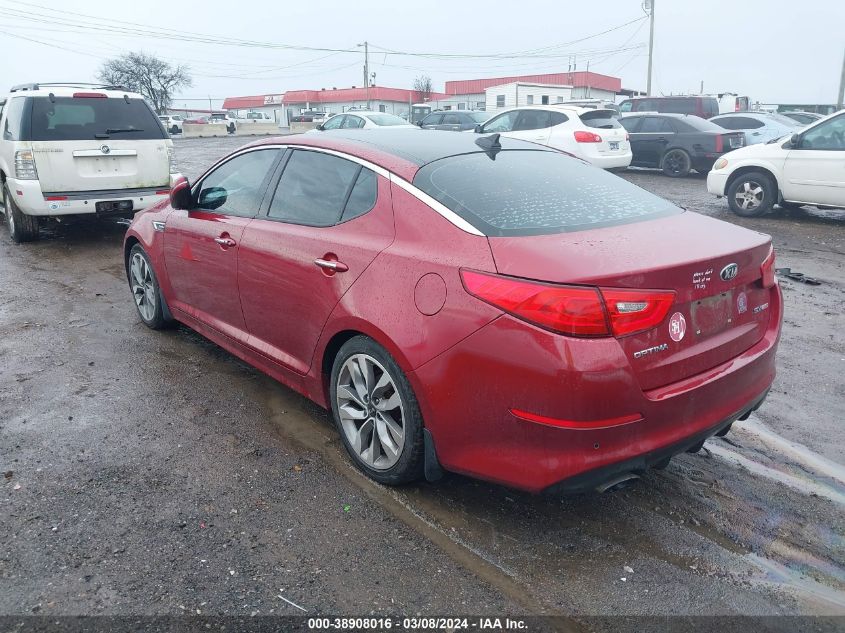 2014 Kia Optima Sx Turbo VIN: 5XXGR4A65EG336831 Lot: 38908016