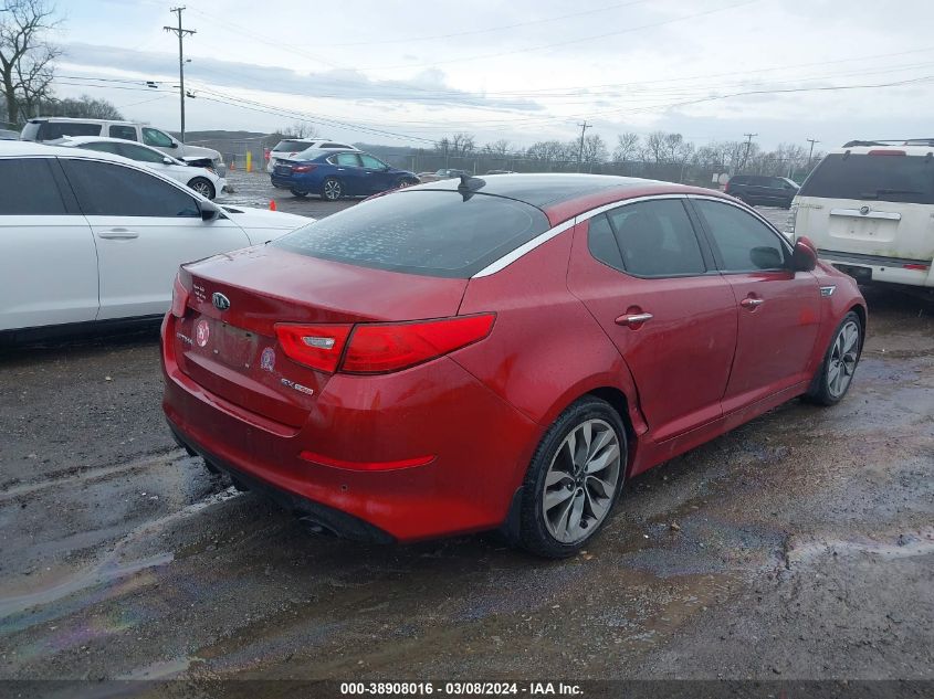 2014 Kia Optima Sx Turbo VIN: 5XXGR4A65EG336831 Lot: 38908016