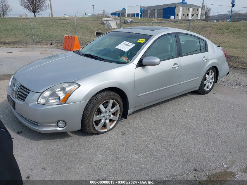 2006 Nissan Maxima 3.5 Sl VIN: 1N4BA41E36C861063 Lot: 38908019