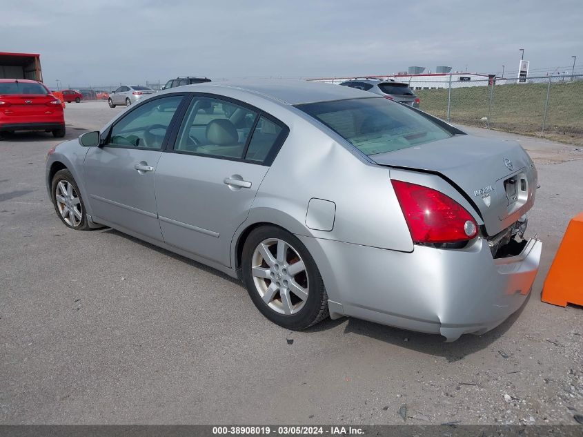 2006 Nissan Maxima 3.5 Sl VIN: 1N4BA41E36C861063 Lot: 38908019