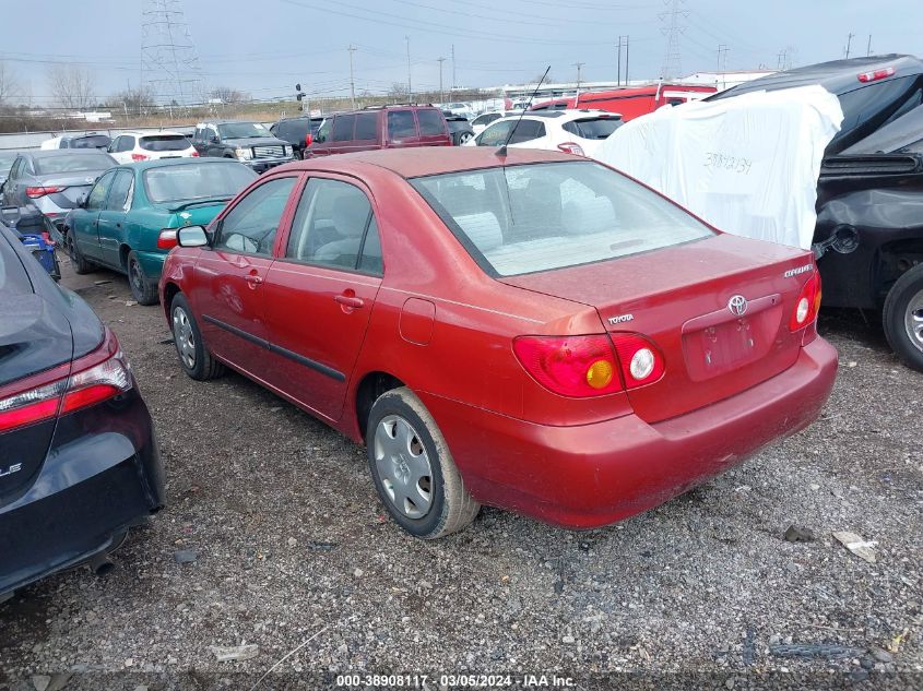 2003 Toyota Corolla Ce VIN: JTDBR32E630043075 Lot: 38908117