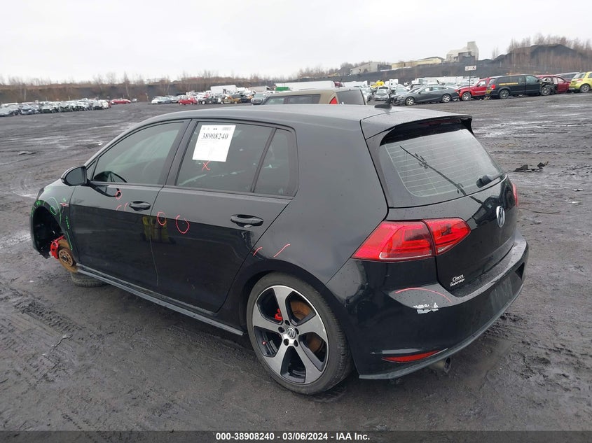2015 VOLKSWAGEN GOLF GTI - 3VW5T7AU7FM003391