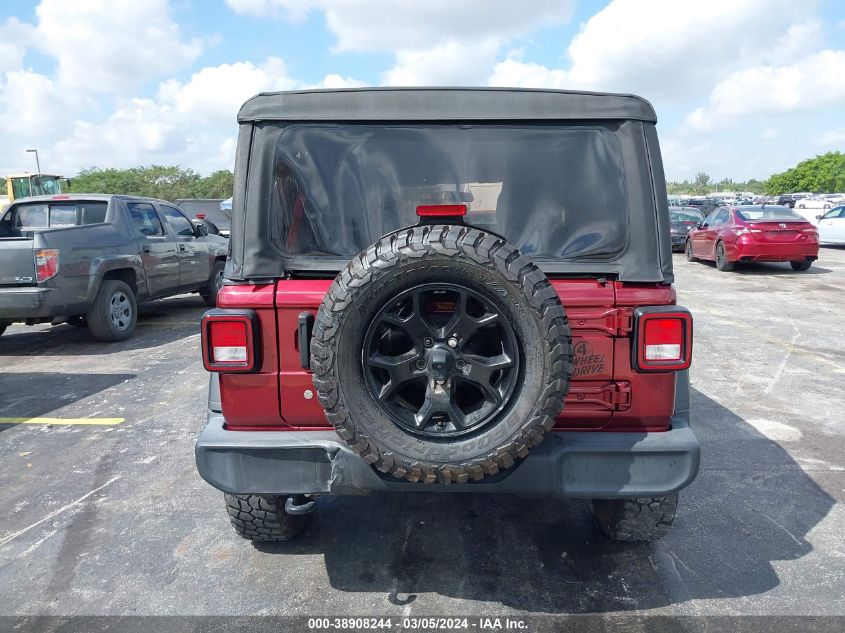 2021 Jeep Wrangler Unlimited Willys Sport 4X4 VIN: 1C4HJXDN2MW856482 Lot: 38908244