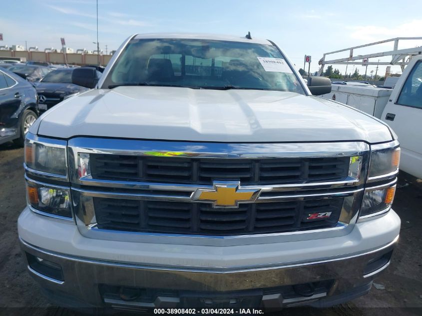 2014 Chevrolet Silverado 1500 2Lt VIN: 1GCVKREC6EZ117656 Lot: 38908402