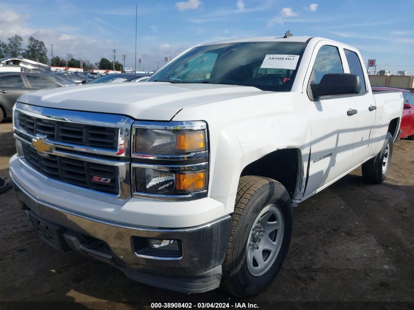 2014 Chevrolet Silverado 1500 2Lt VIN: 1GCVKREC6EZ117656 Lot: 38908402