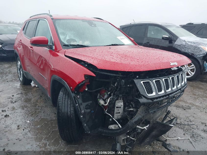 2018 Jeep Compass Limited Fwd VIN: 3C4NJCCB0JT358723 Lot: 38908417