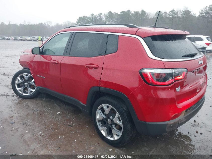 2018 Jeep Compass Limited Fwd VIN: 3C4NJCCB0JT358723 Lot: 38908417