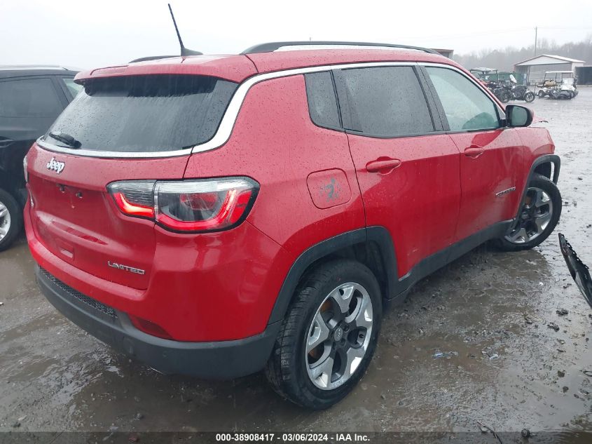 2018 Jeep Compass Limited Fwd VIN: 3C4NJCCB0JT358723 Lot: 38908417