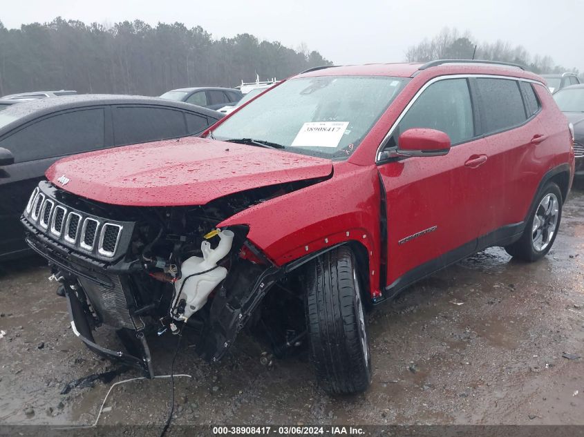 2018 Jeep Compass Limited Fwd VIN: 3C4NJCCB0JT358723 Lot: 38908417