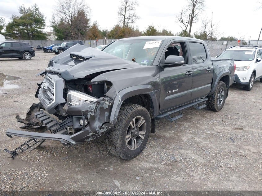VIN 3TMCZ5AN0HM118827 2017 TOYOTA TACOMA TRD SPORT