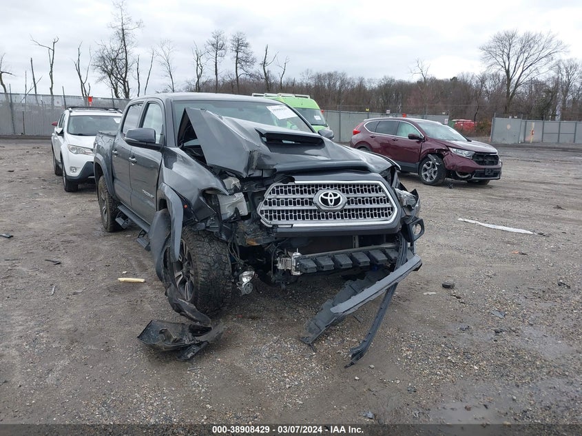 VIN 3TMCZ5AN0HM118827 2017 TOYOTA TACOMA TRD SPORT