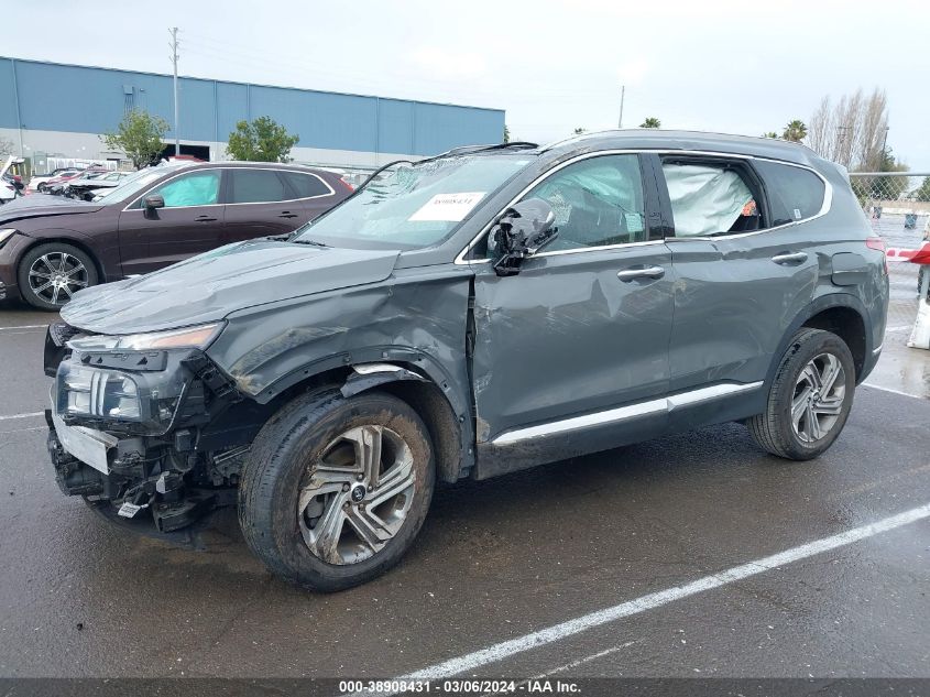 2022 Hyundai Santa Fe Sel VIN: 5NMS3DAJ8NH378685 Lot: 38908431