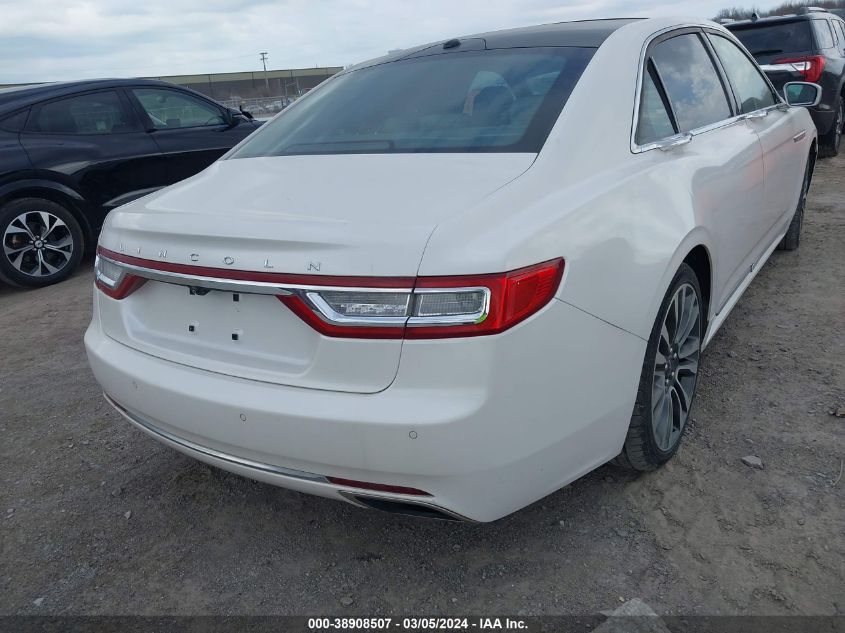 2017 Lincoln Continental Reserve VIN: 1LN6L9RP6H5601364 Lot: 38908507