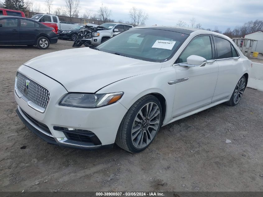 2017 Lincoln Continental Reserve VIN: 1LN6L9RP6H5601364 Lot: 38908507