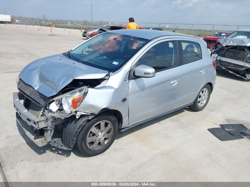 2015 Mitsubishi Mirage Es VIN: ML32A4HJ0FH050002 Lot: 38908536