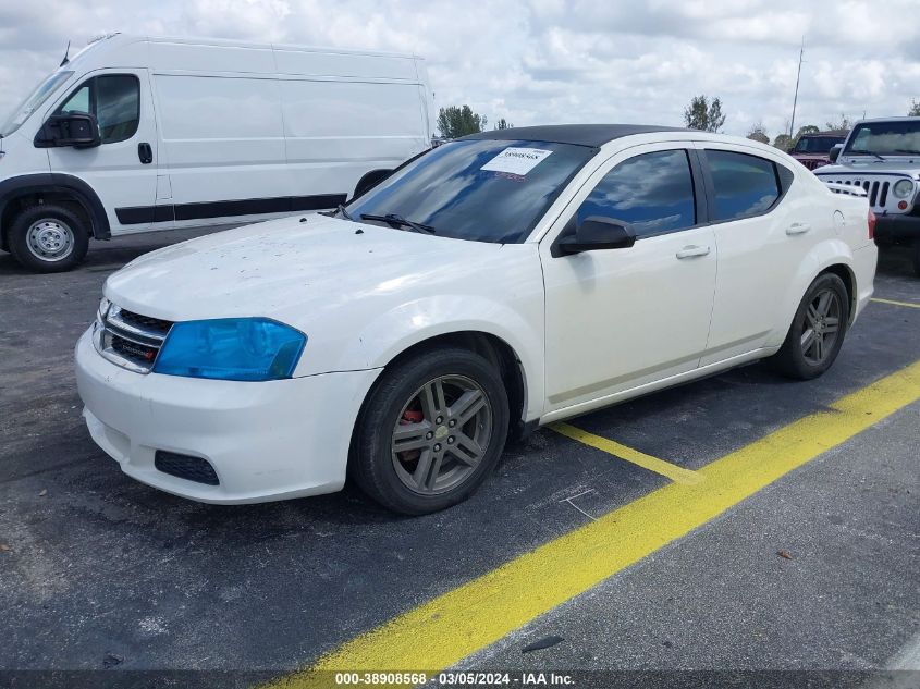 2014 Dodge Avenger Se VIN: 1C3CDZAG3EN217929 Lot: 38908568