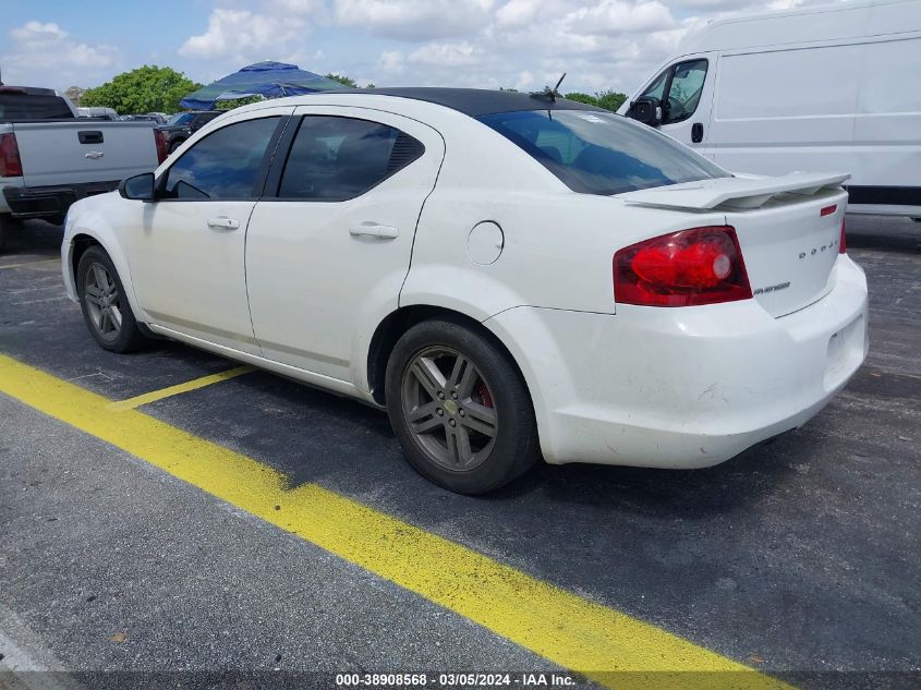 2014 Dodge Avenger Se VIN: 1C3CDZAG3EN217929 Lot: 38908568