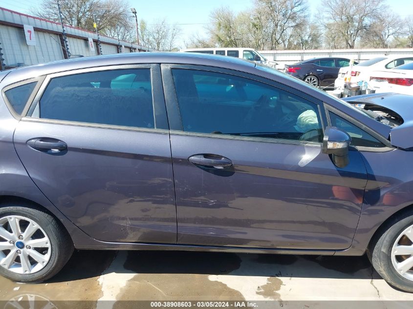 2013 Ford Fiesta Se VIN: 3FADP4EJXDM109189 Lot: 38908603