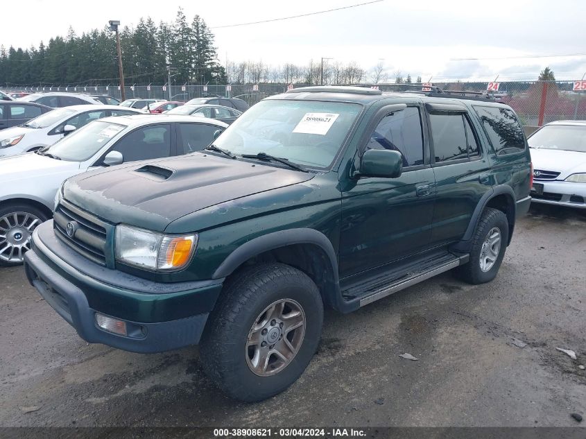 1999 Toyota 4Runner Sr5 V6 VIN: JT3HN86R2X0252596 Lot: 38908621