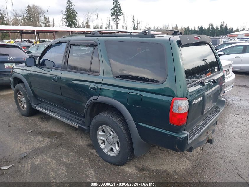 1999 Toyota 4Runner Sr5 V6 VIN: JT3HN86R2X0252596 Lot: 38908621