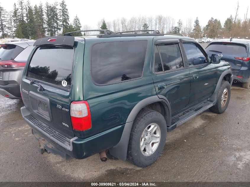 1999 Toyota 4Runner Sr5 V6 VIN: JT3HN86R2X0252596 Lot: 38908621