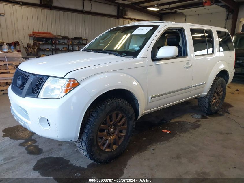 2009 Nissan Pathfinder Le VIN: 5N1AR18BX9C613904 Lot: 38908767