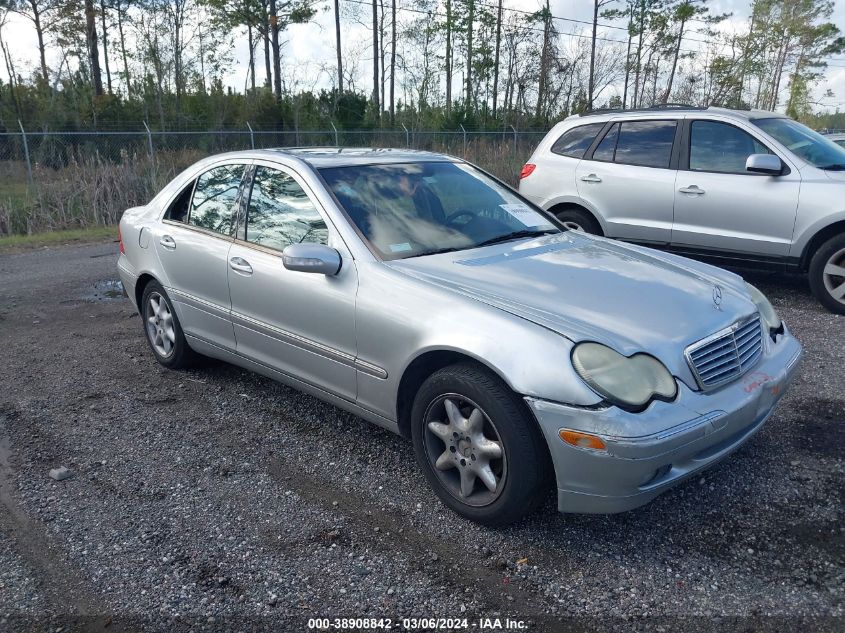 2001 Mercedes-Benz C 240 VIN: WDBRF61J21F090703 Lot: 39143746