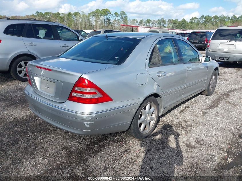 2001 Mercedes-Benz C 240 VIN: WDBRF61J21F090703 Lot: 39143746