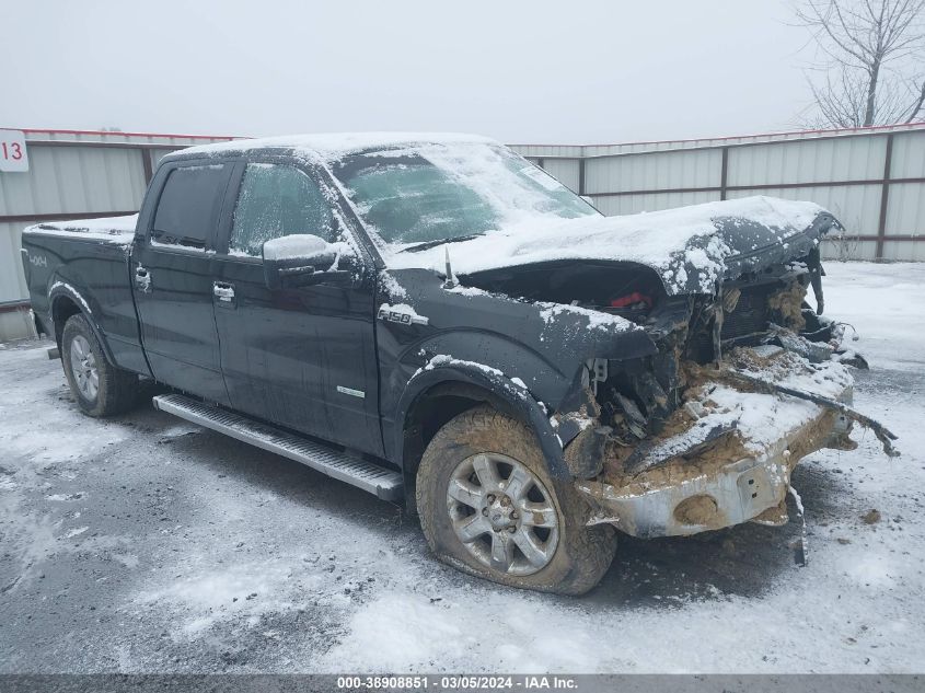 2013 Ford F-150 Lariat VIN: 1FTFW1ET9DKE61659 Lot: 38908851