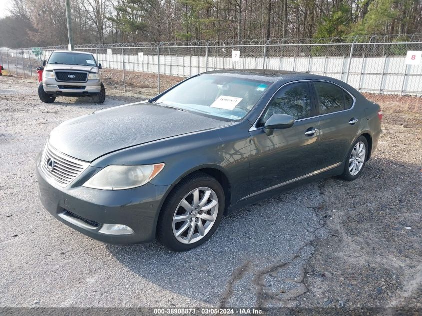 2007 Lexus Ls 460 VIN: JTHBL46F575004155 Lot: 38908873