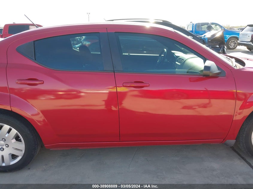 2014 DODGE AVENGER SE - 1C3CDZAB6EN147962