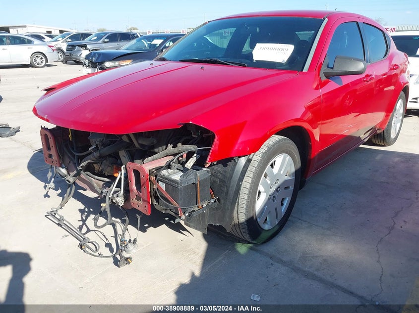 2014 DODGE AVENGER SE - 1C3CDZAB6EN147962
