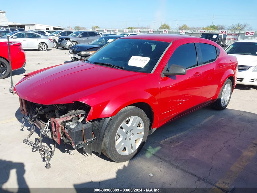2014 DODGE AVENGER SE - 1C3CDZAB6EN147962