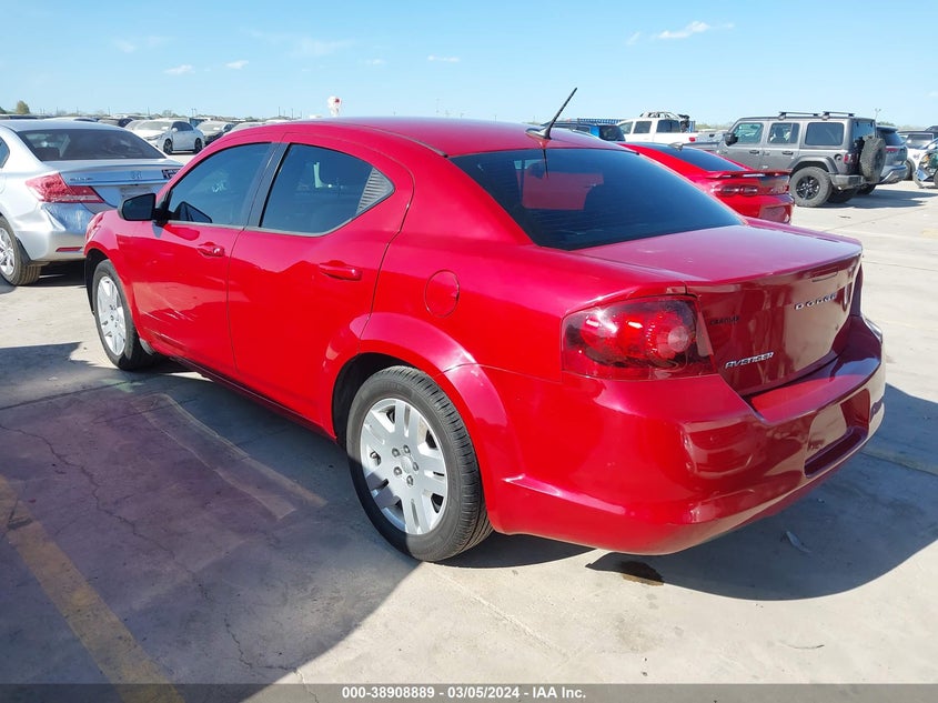 2014 DODGE AVENGER SE - 1C3CDZAB6EN147962