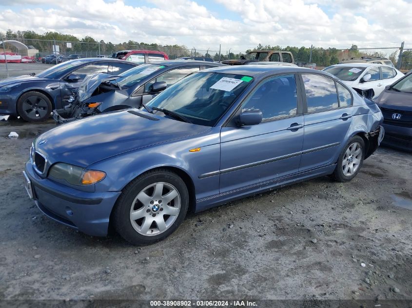 2004 BMW 325I VIN: WBAEV33474KR33330 Lot: 38908902