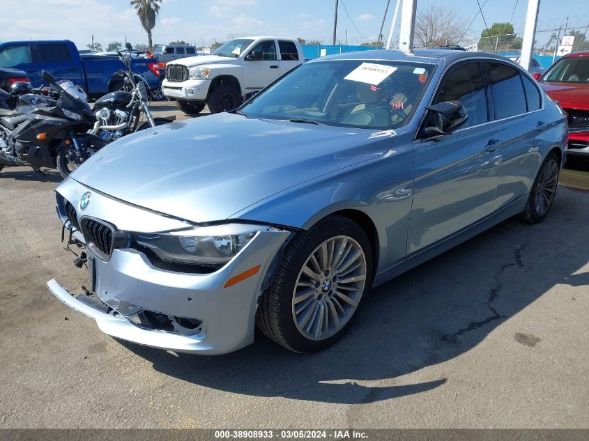 2014 BMW 328I VIN: WBA3A5C53EP601963 Lot: 38908933