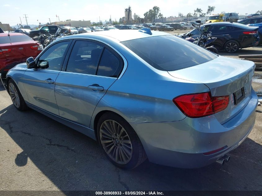 2014 BMW 328I VIN: WBA3A5C53EP601963 Lot: 38908933